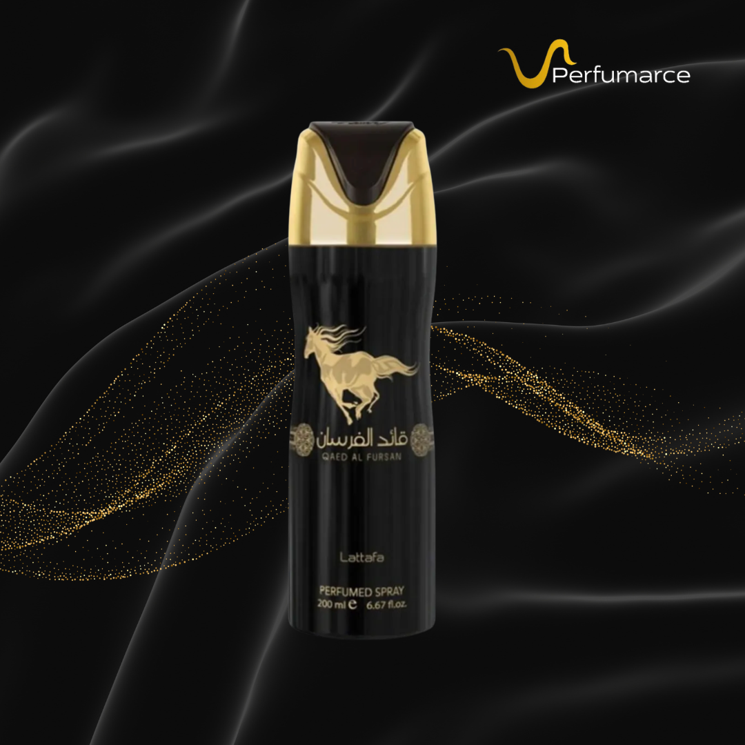 Lattafa Qaed Al Fursan Desodorante en Spray 200ml Original Perfumarce