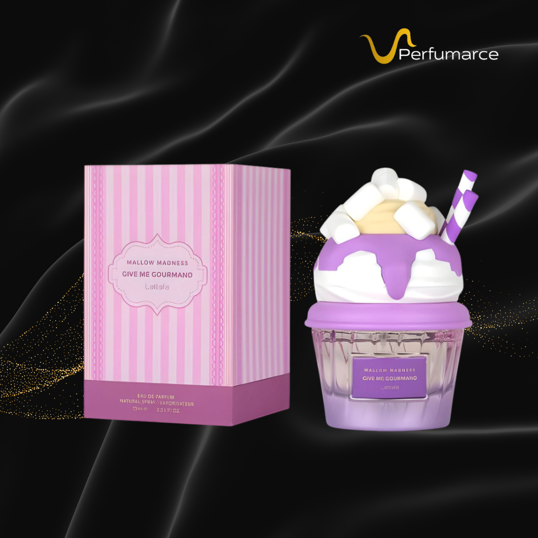 Perfume Lattafa Mallow Madness Give Me Gourmand Mujer Eau de Parfum 75ml Original Arabe Perfumarce