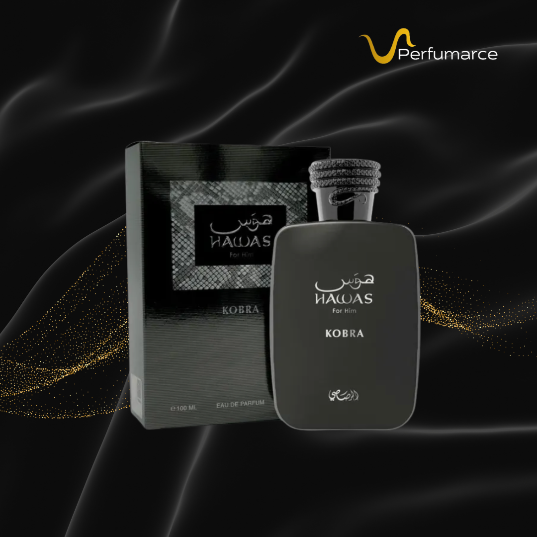 Perfume Rasasi Hawas For Him Kobra Hombre Eau de Parfum 100ml Original Arabe Perfumarce