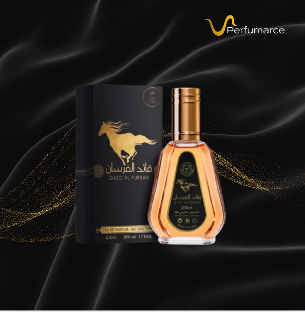 Perfume Ard Al Zaafaran Qaed Al Fursan Unisex Eau de Parfum 50ml Original Araba Original Perfumarce