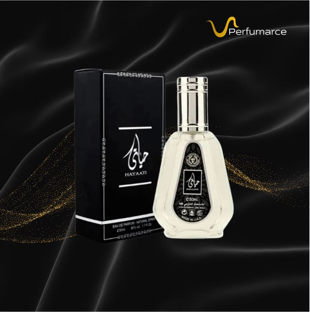 Ard Al Zaafaran Hayaati Hombre Eau de Parfum 50ml Original Arabe Perfumarce