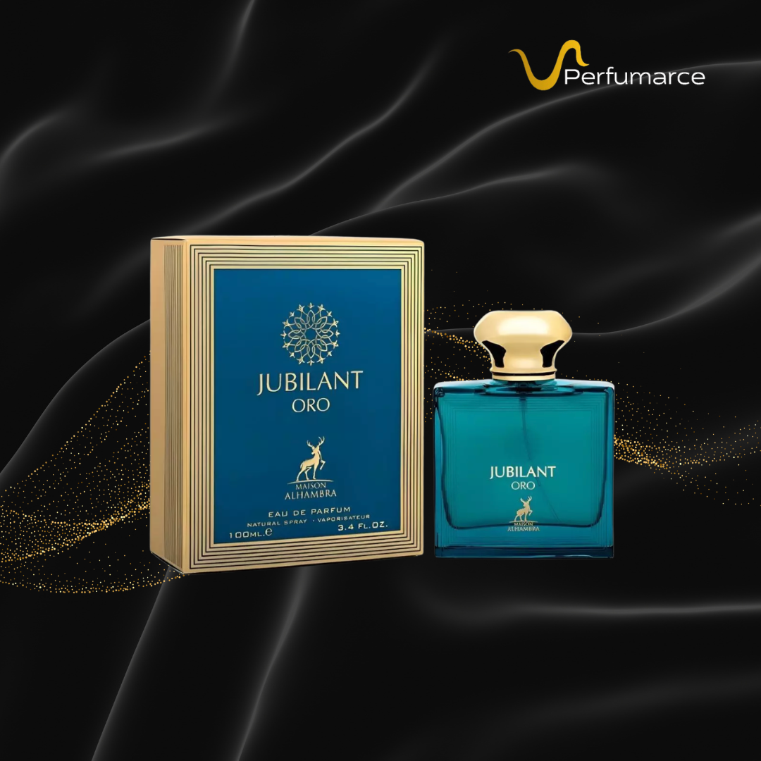 Perfume Maison Alhambra Jubilant Oro Hombre Eau de Parfum 100ml Original Perfumarce