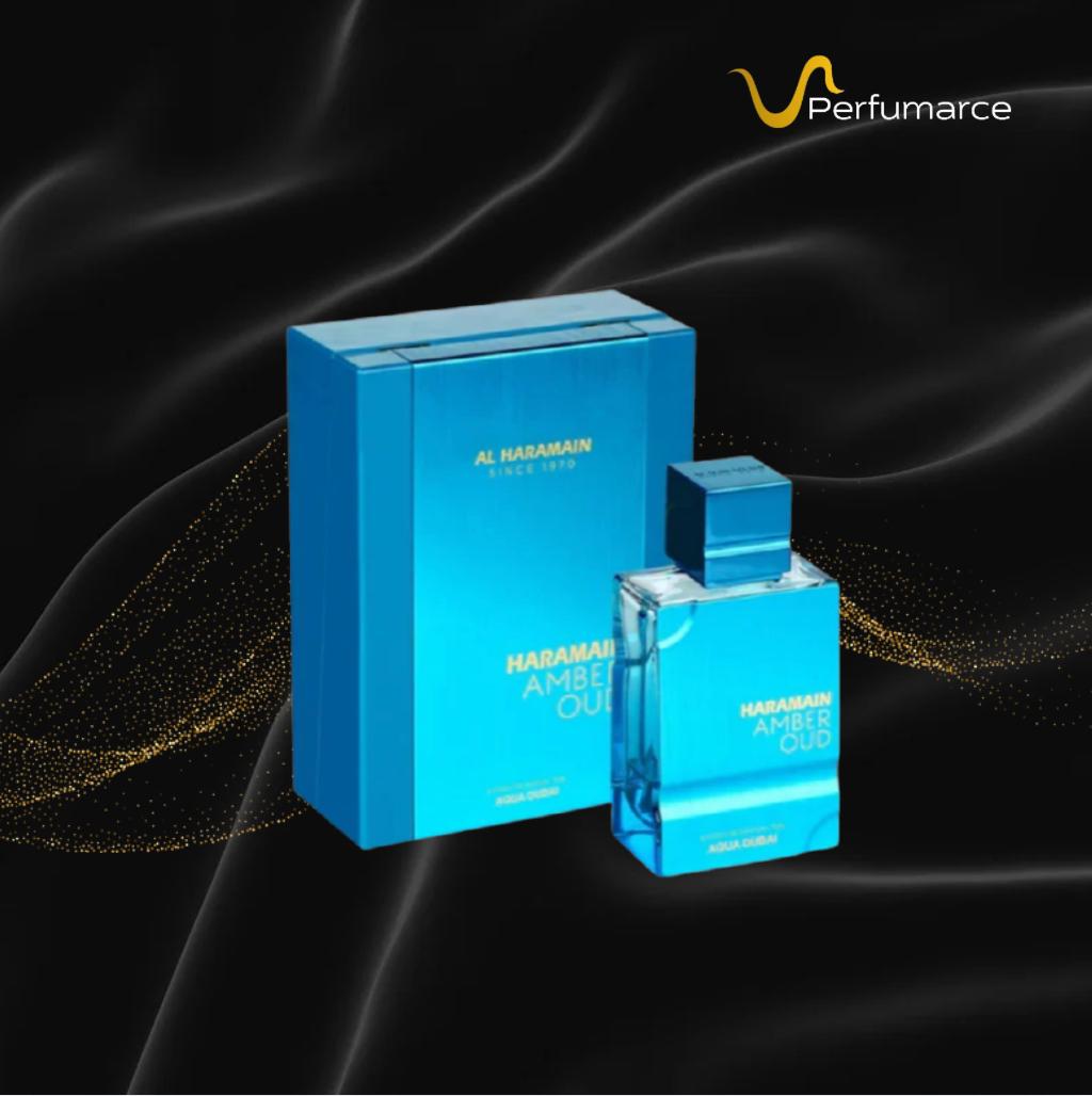 Perfume Al Haramain Amber Oud Aqua Dubai Unisex Extrait de Parfum 75ml Original Perfumarce