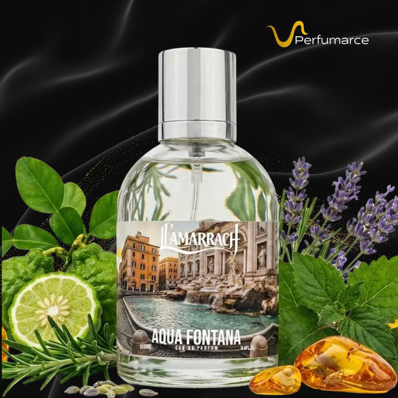 Perfume L'amarrach Aqua Fontana Hombre EDP 100 ml Original Perfumarce