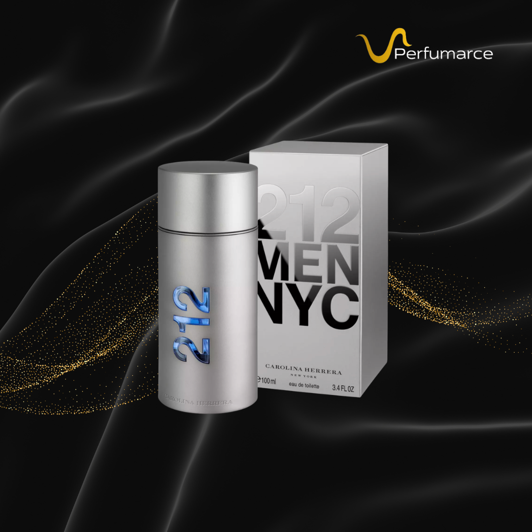 Perfume Carolina Herrera 212 Men NYC Hombre Eau de Toilette 100ml Original Perfumarce