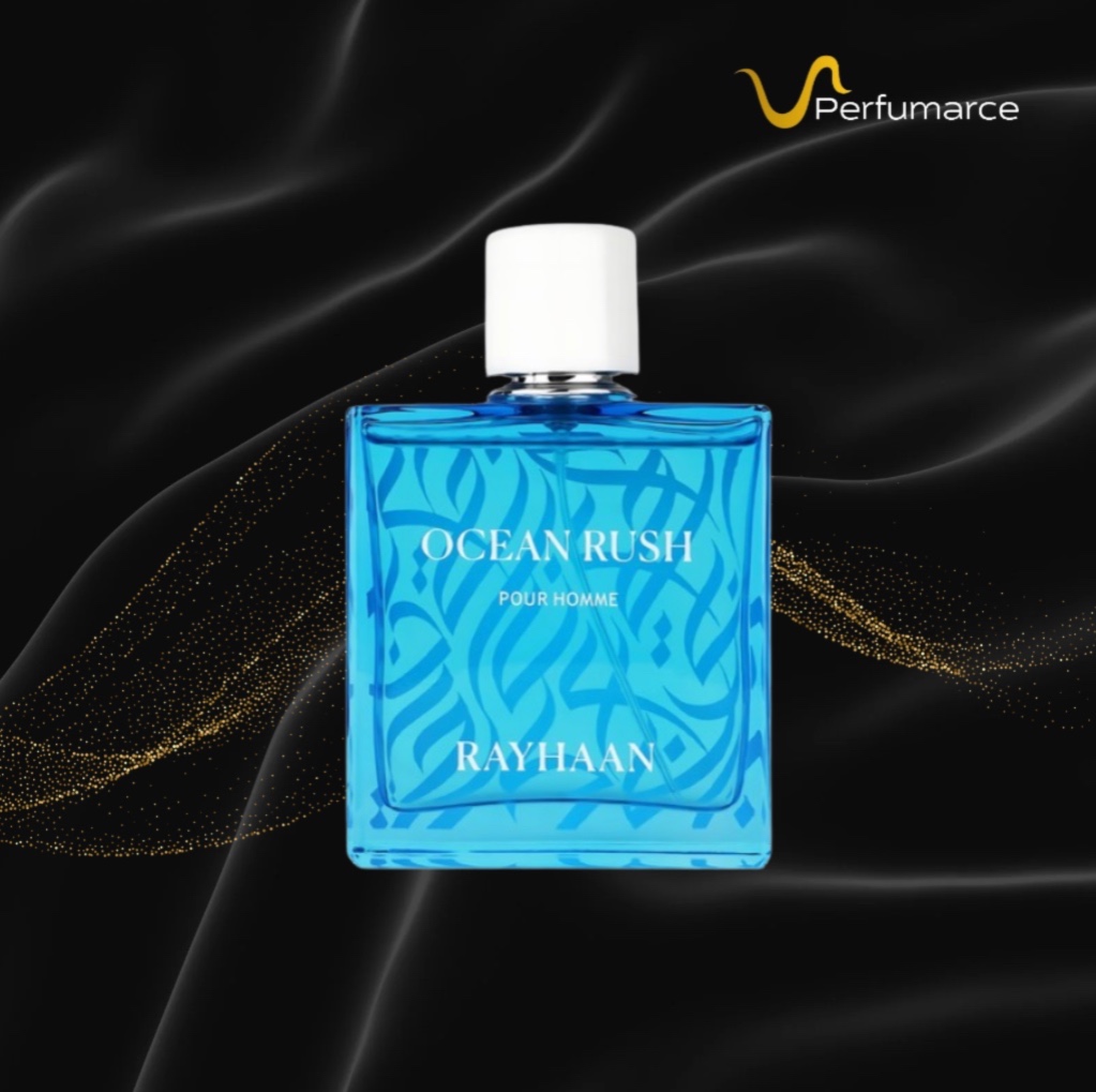 Perfume Rayhaan Ocean Rush Hombre Eau de Parfum 100ml Original Perfumarce