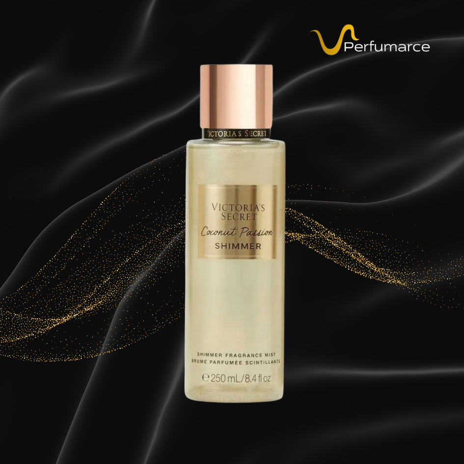 Body Mist Victoria's Secret Coconut Passion Shimmer Body Splash 250ml Original Perfumarce